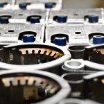 Montierte Metallteile